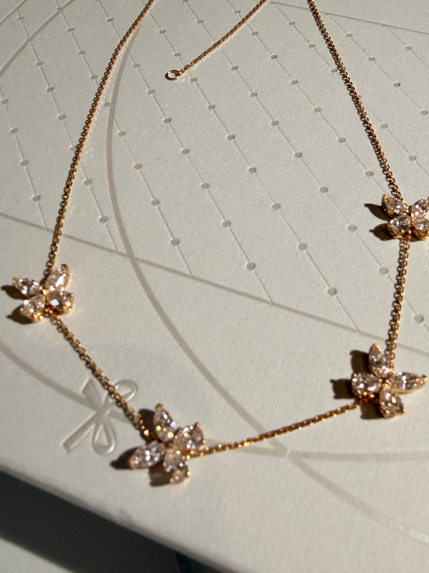 Butterflies in Bloom Necklace