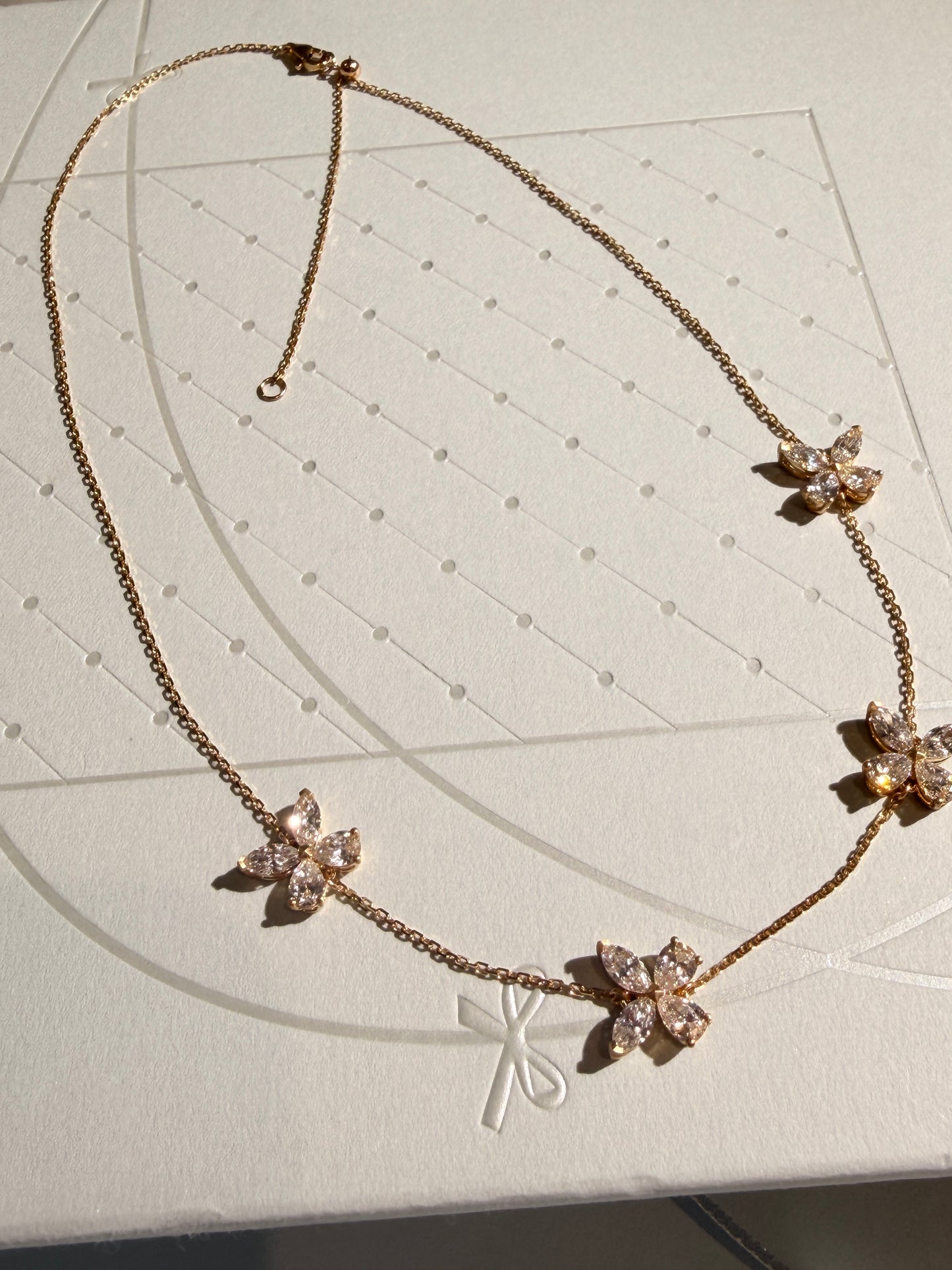 Butterflies in Bloom Necklace