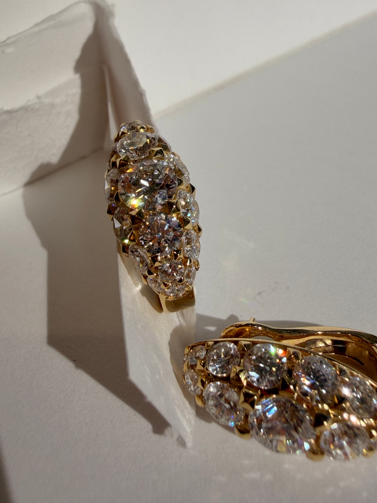 Shiningvivila lab grown diamonds new look earrings