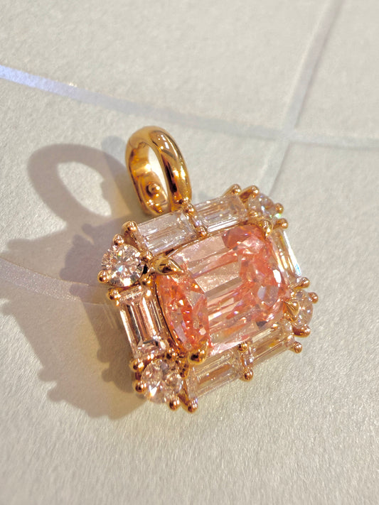 The Pink Heritage Pendant(chain not included)