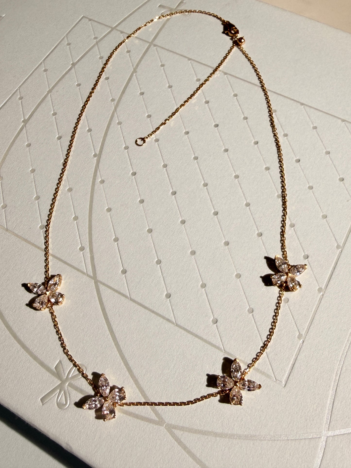Butterflies in Bloom Necklace