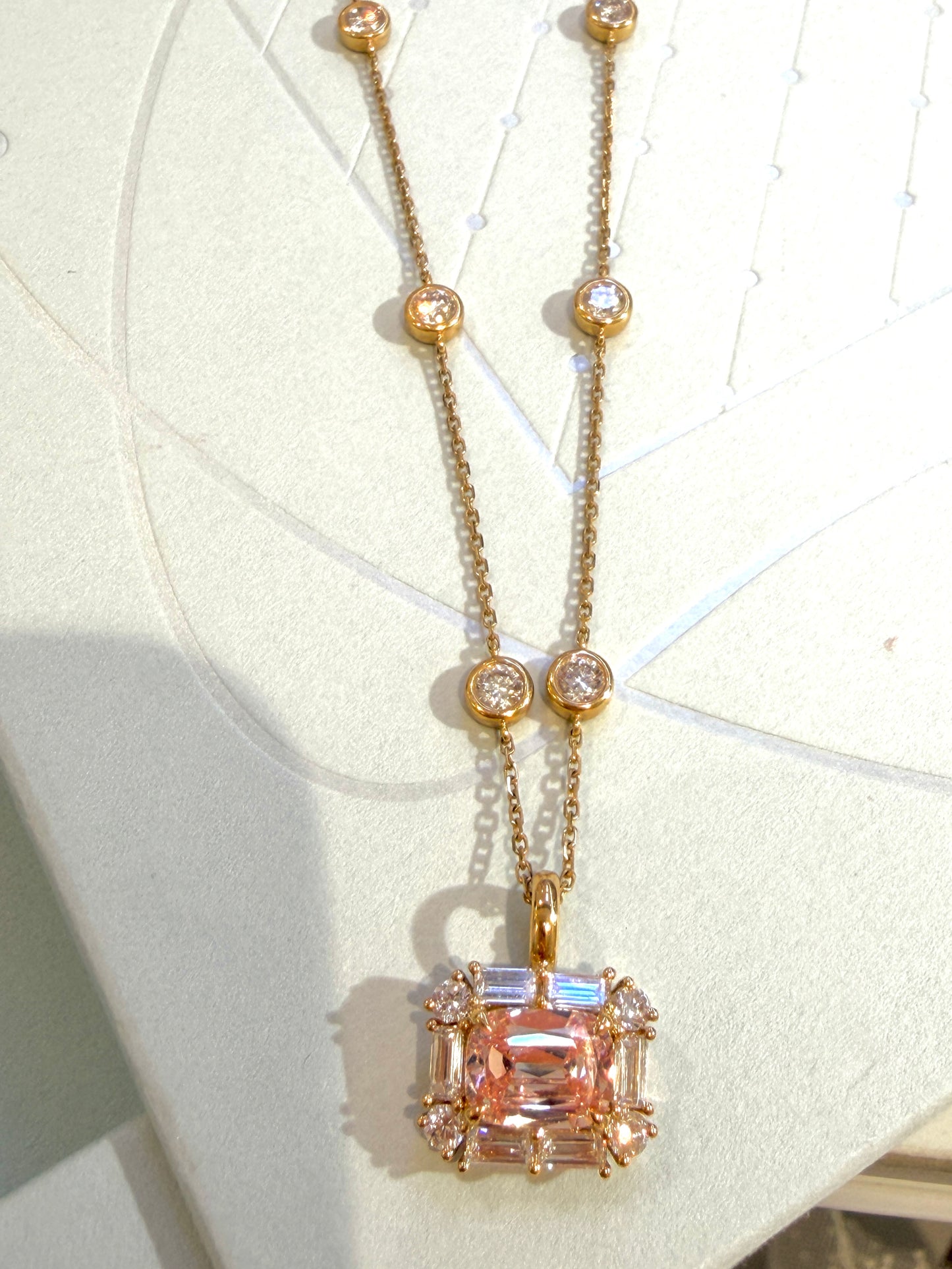 The Pink Heritage Pendant(chain not included)