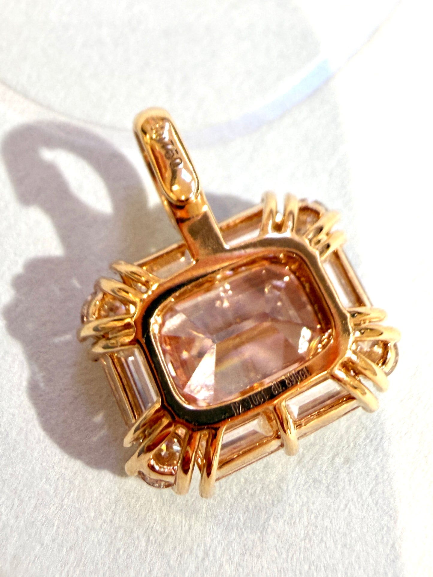 The Pink Heritage Pendant(chain not included)