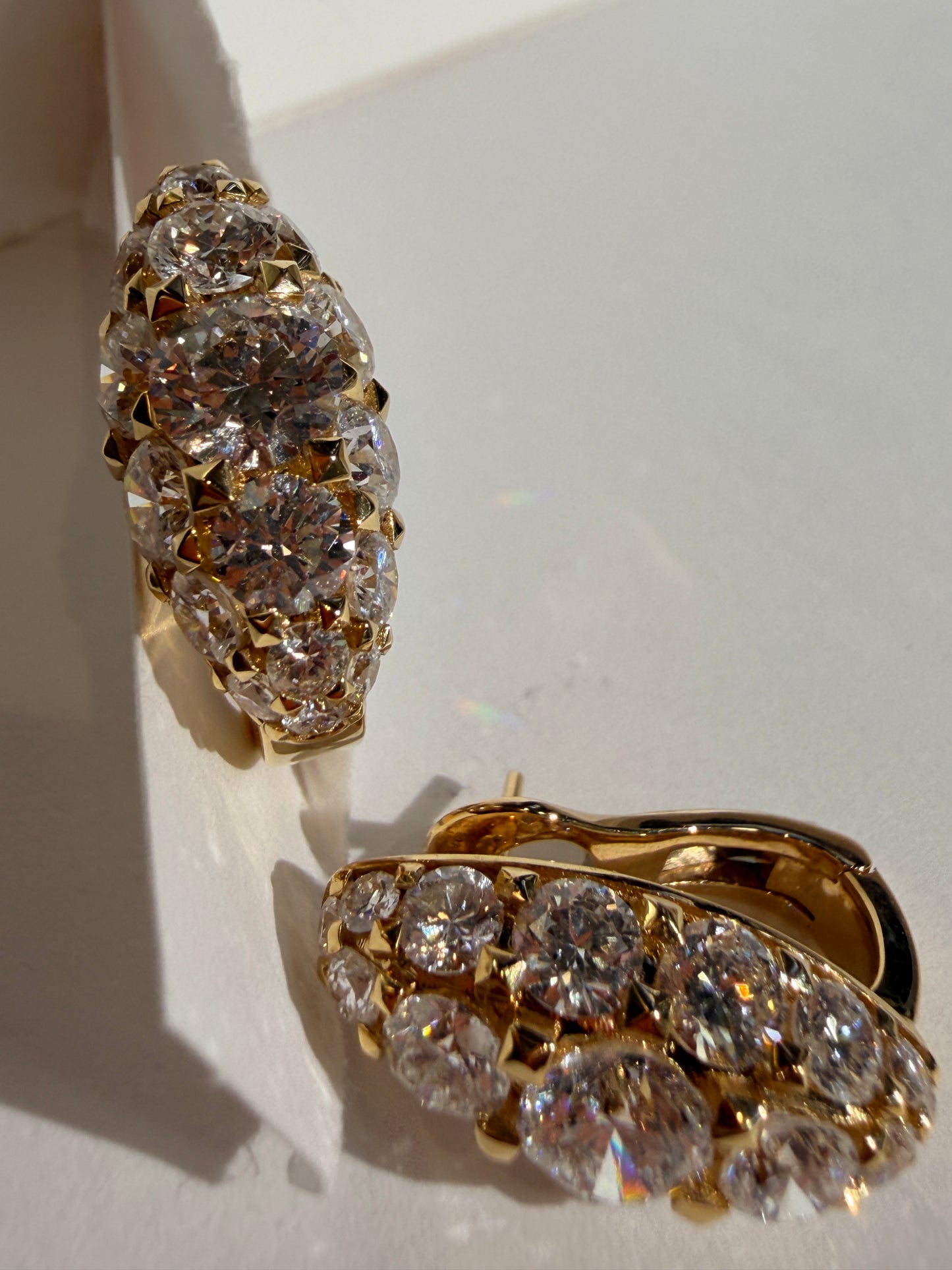 Shiningvivila lab grown diamonds new look earrings