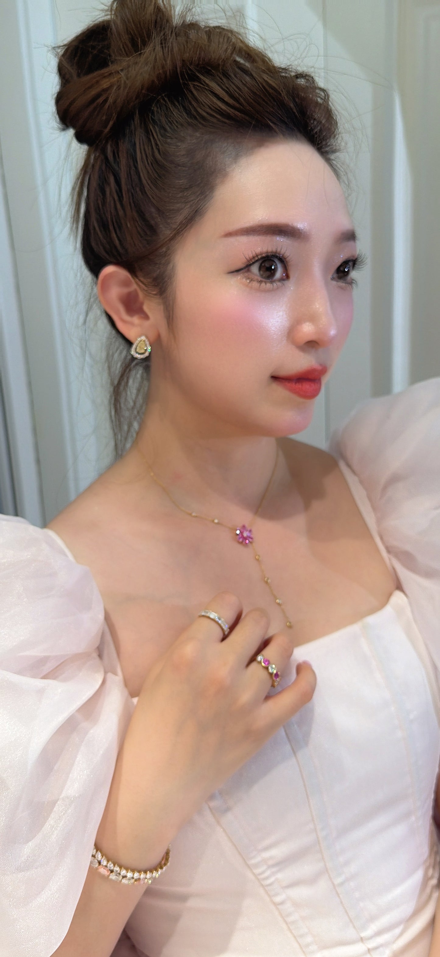 Shiningvivila Ever Bloom necklace