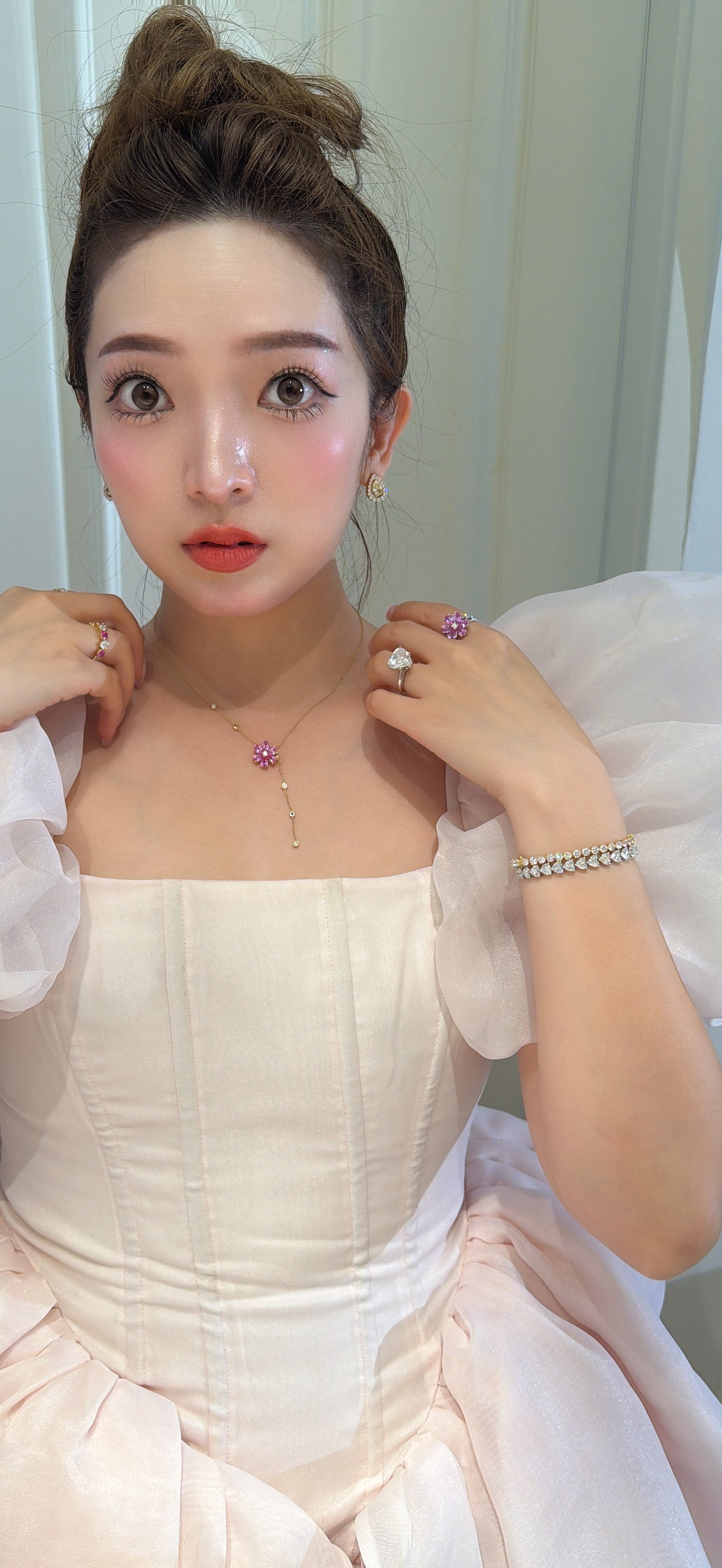 Shiningvivila Ever Bloom necklace
