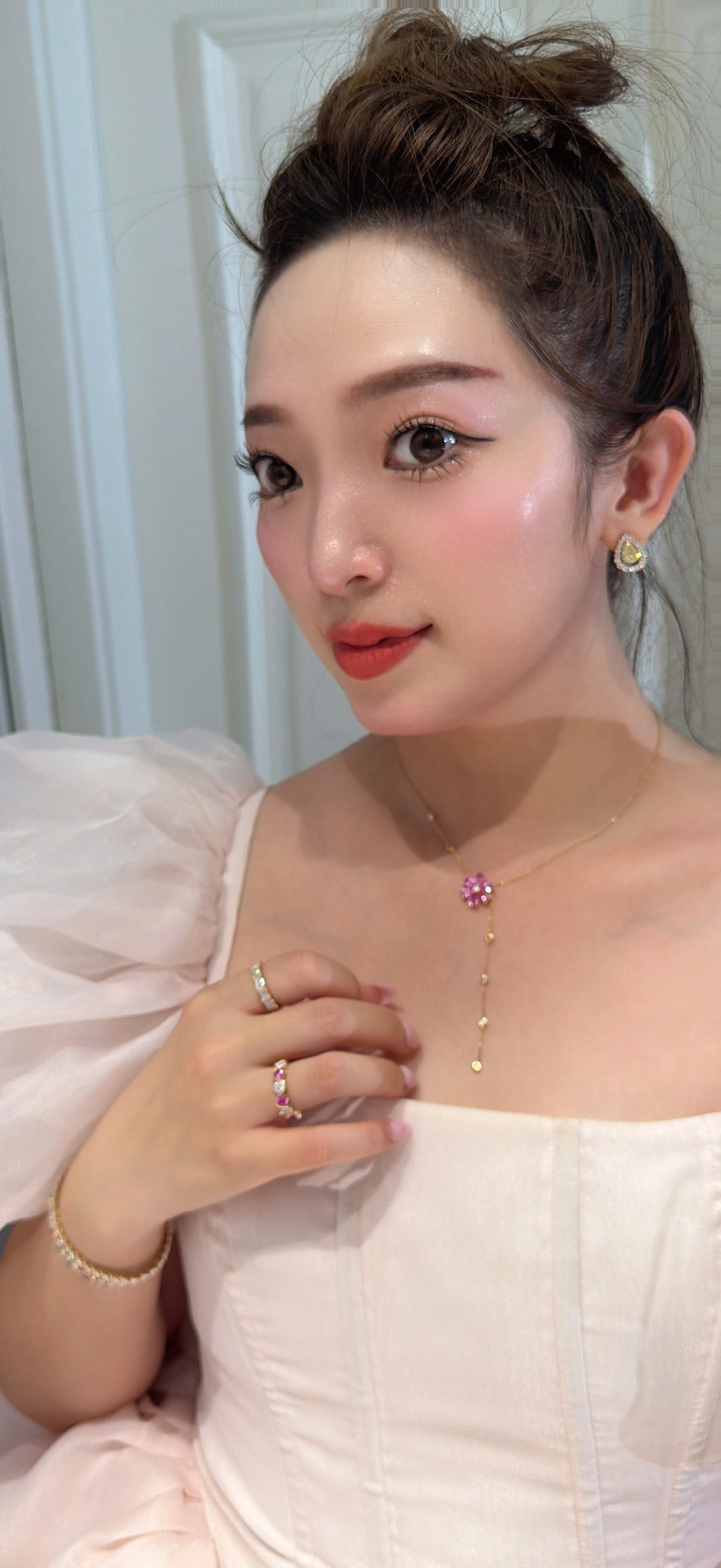 Shiningvivila Ever Bloom necklace