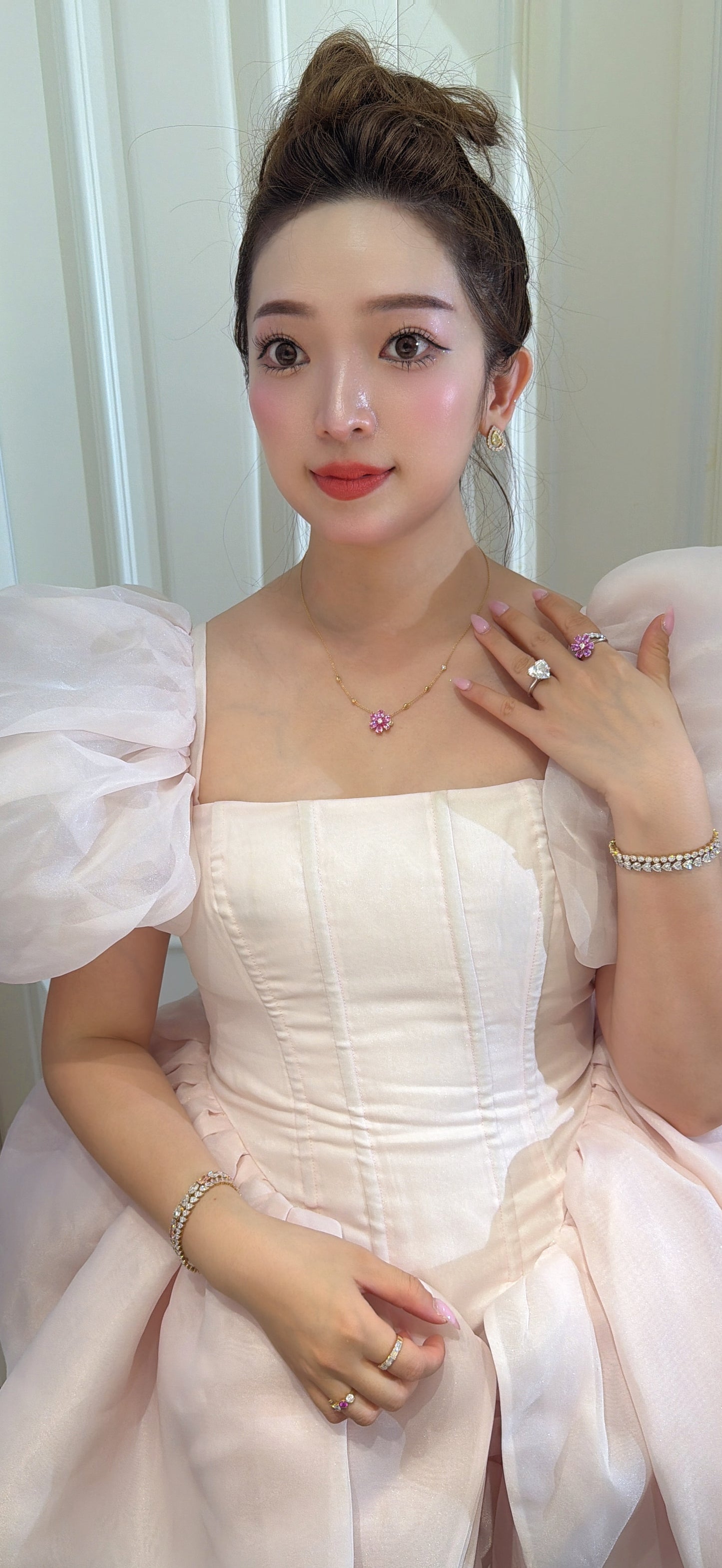 Shiningvivila Ever Bloom necklace