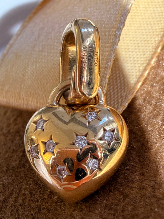Shiningvivila love heart pendant