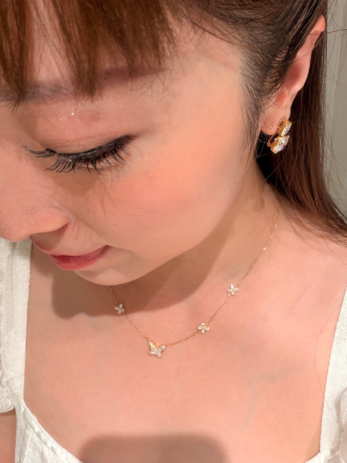 Shiningvivila Lumé Butterfly Flight Necklace