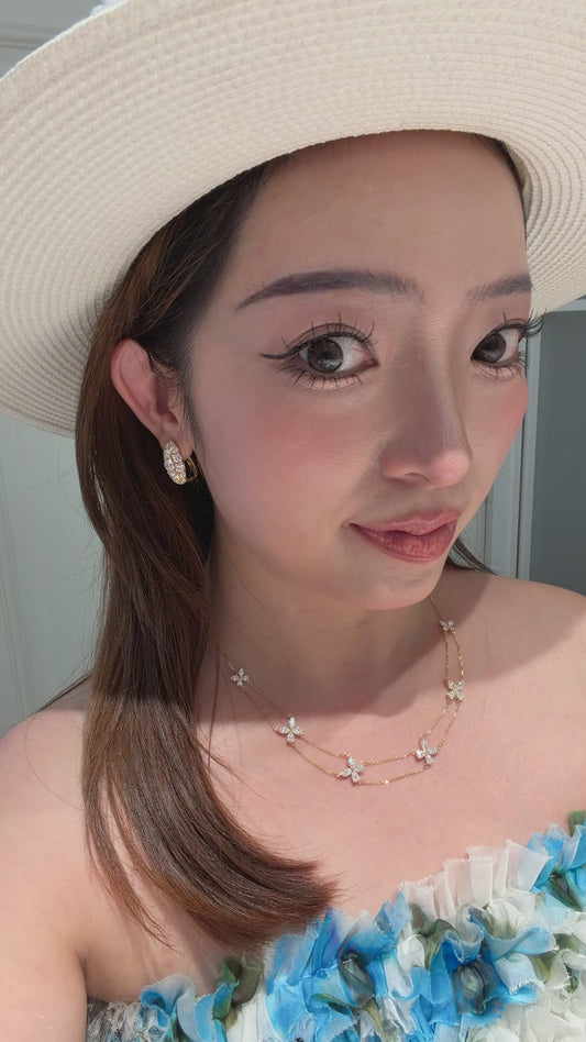 Butterfly Harmony Bloom  Necklace™ Necklace